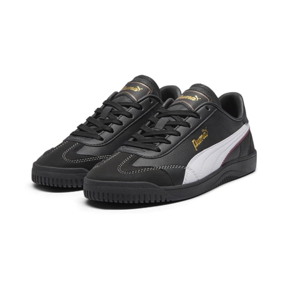 PUMA Club 5v5 Sneakers for Women Athletic Shoes Suede Upper Lace Up Casual Walking Footwear, Cushioned Textile Lining, Flat Heel Stability