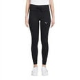 thumbnail image 1 of PUMA Womens Midweight Drawstring Jogger Leggings with Side Pocket Size: S, Color: Black, 1 of 6