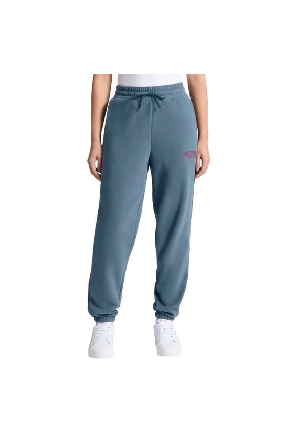 Women's Fleece Jogger Sweatpant with Pockets (Blue/Small)