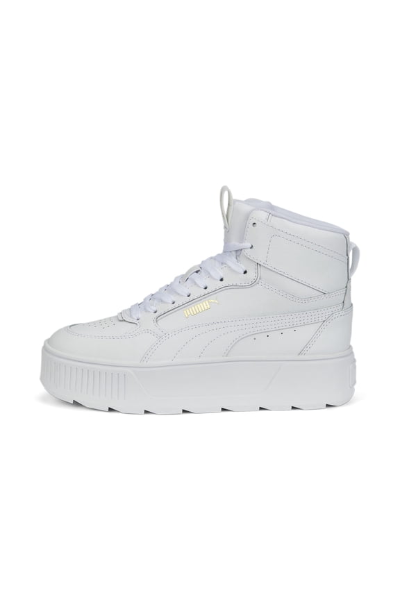 Women's Karmen Rebelle Mid Sneaker, White White, 10