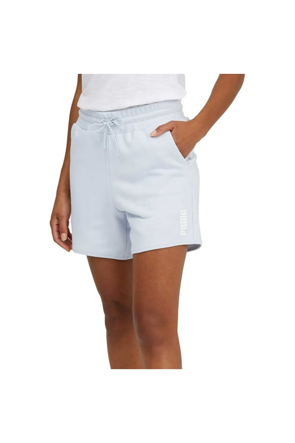 Women's Soft Cotton Blend French Terry Side Pockets Active Casual Shorts