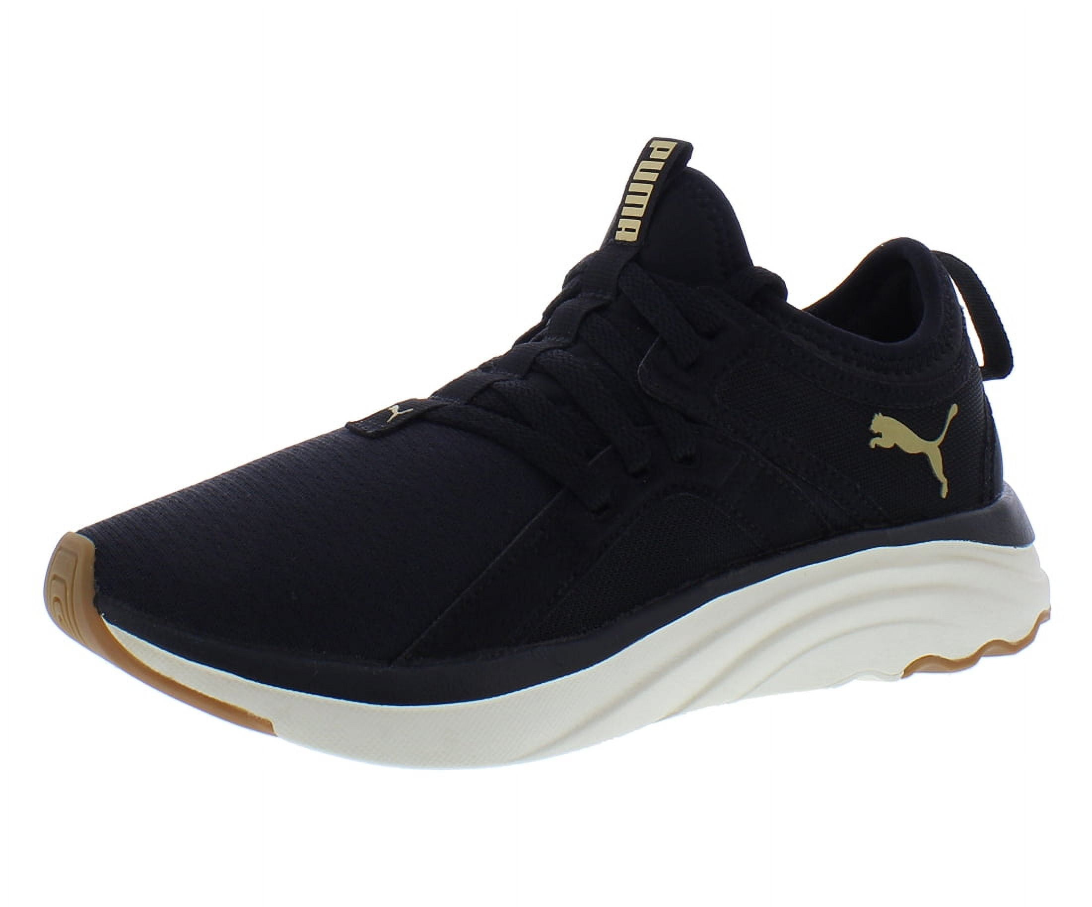 womens black and gold running shoes