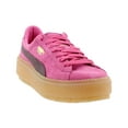 thumbnail image 1 of PUMA Women's Suede Platform Trace Block, Carmine Rose/Winetasting, Size 7.5, 1 of 5