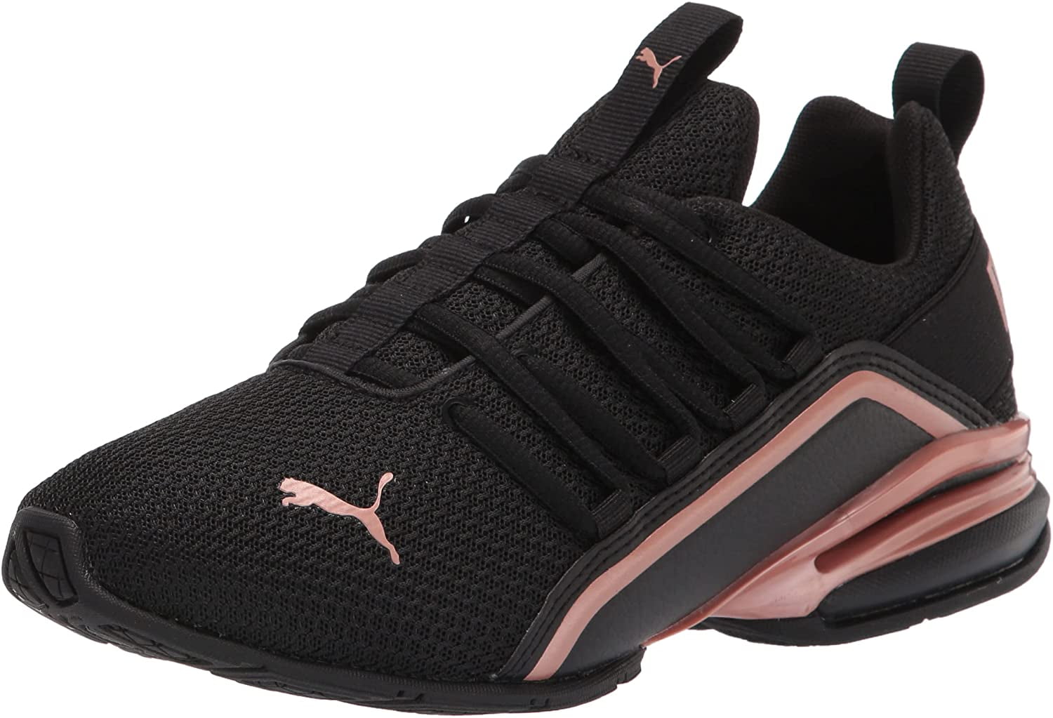 Running Shoes Puma Black Rose Gold Sneakers PUMA Women's Axelion
