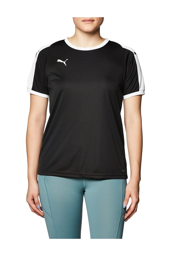 Womens Liga Jersey - Black/White - Small