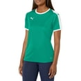 thumbnail image 1 of PUMA Womens Liga Jersey - Pepper Green/White - Small, 1 of 4