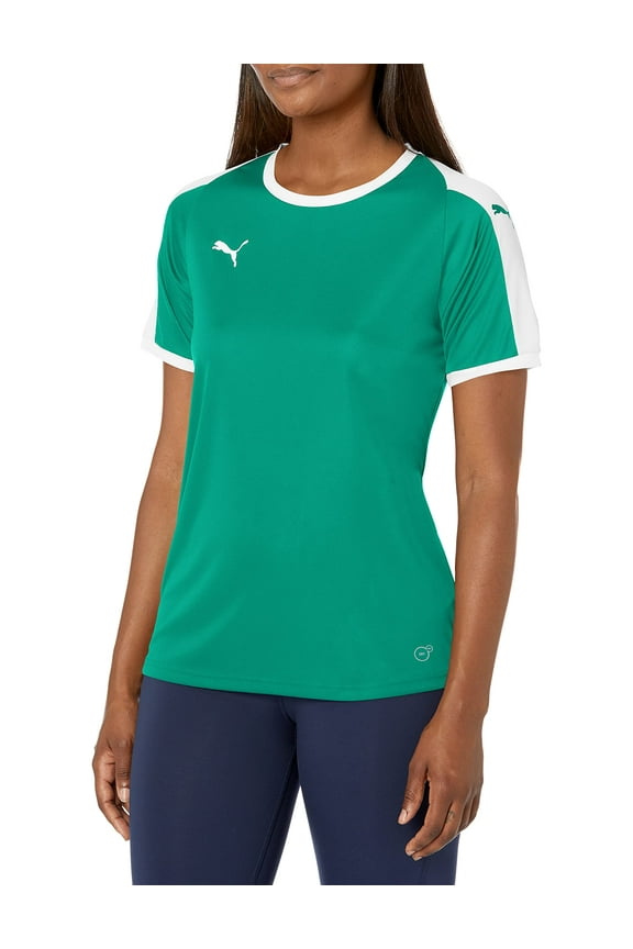 Womens Liga Jersey - Pepper Green/White - X-Small