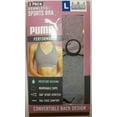 thumbnail image 1 of PUMA Womens Sports Bra 2pk Purple Gray Wicking Seamless Medium Impact XL NIB, 1 of 4