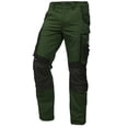 thumbnail image 1 of PUMA Workwear Precision X Work Pants for men - Premium Trousers with Multiple Pockets and Reinforced Knees - Ideal for Craftsmen, Manufacturing, and Construction - Oliv - 48W / 32L, 1 of 7