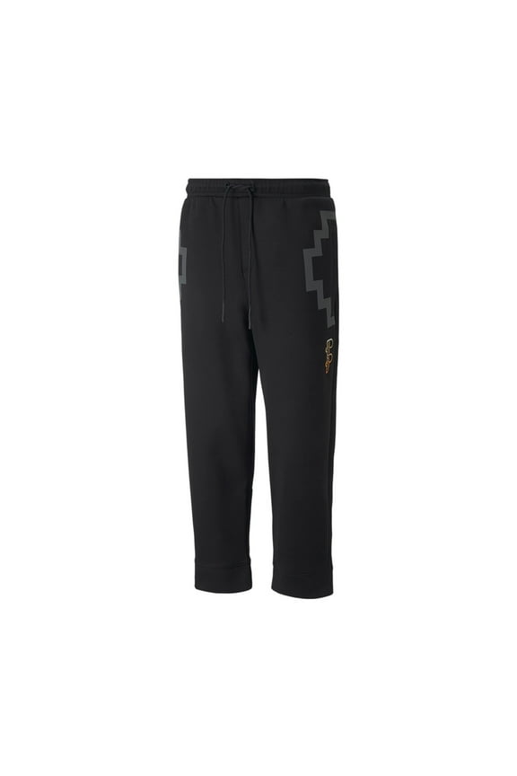 x Pronounce 7/8 Men's Western Sweatpants (Medium, Black)