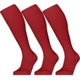 thumbnail image 1 of PUMIER 3 Pack Softball Soccer Socks Baseball Football Socks for Youth Men and Women, 1 of 6