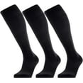 thumbnail image 1 of PUMIER 3 Pack Softball Soccer Socks Baseball Football Socks for Youth Men and Women, 1 of 6
