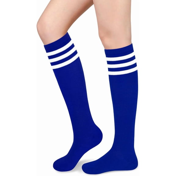 PUMIER Knee High Socks for Women Knee Socks Tube Socks Womens Athletic Socks Cotton Tall Socks Long Socks Knee High Stockings
