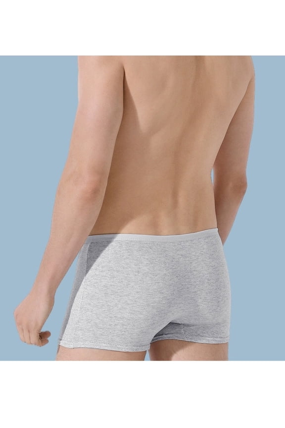 Men’s Disposable Boxer Briefs - Travel-Ready, Individually Wrapped, Breathable & Hygienic(5 pieces per pack)
