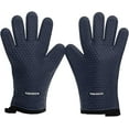 thumbnail image 1 of PUMIER Silicone Smoker Oven Gloves -Extreme Heat Resistant BBQ Gloves -Handle Hot Food Right on Your Grill Fryer Pit|Waterproof Oven Mitts |Superior Value Set+3 Bonuses, 1 of 9