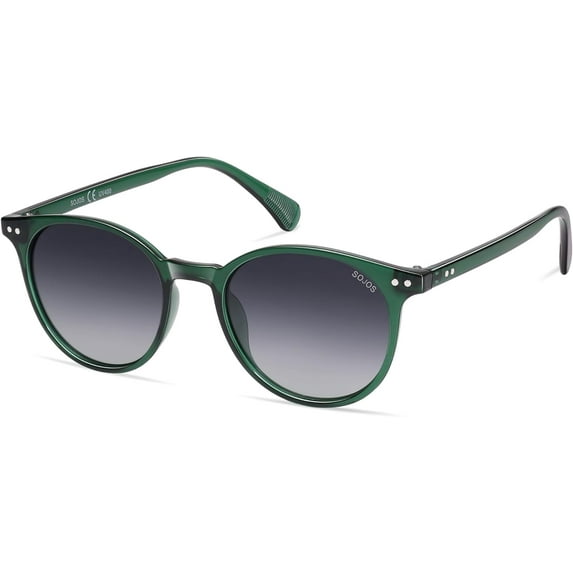 PUMIER Small Round Classic Polarized Sunglasses for Women Men Vintage Style UV400 Lens MAY SJ2113