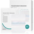 thumbnail image 1 of PUMIER Transparent Film Dressing 50 Packs, Waterproof Adhesive Clear Bandages 4 in x 5 in, Wound Cover for IV Shield, Tattoo Aftercare Bandage(FSA/HSA Approved)), 1 of 8