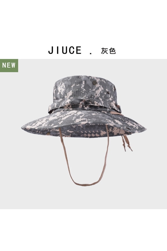 UPF 50+ Sun Hat for Men & Women, Foldable Boonie Bucket Hat with Wide Brim UV Protection for Hiking, Beach, Fishing, Safari, Summer Outdoor, Multicolor