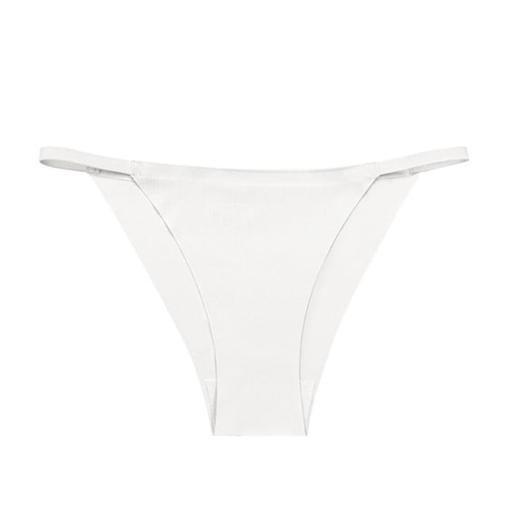 PUMISAS Low Waist Briefs For Women Seamless Solid Color Underpants Ice Silk Panties Breathable Comfortable Underpants