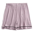 thumbnail image 1 of PUMISAS Oversized Summer Shorts For Women Elastic And Adjustable Waistband Mid Waist Home Pants Solid Color Athleisure Pants Comfortable Casual Loose Pants, 1 of 7