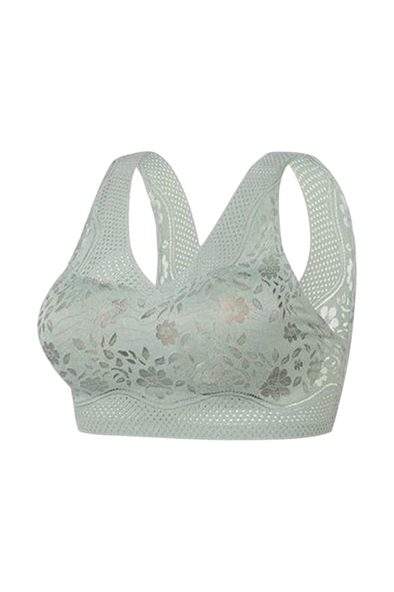 Oversized Wirefree Bras For Women Push-Up Top Everyday Comfortable No Underwire Adjustable Supportive Bras