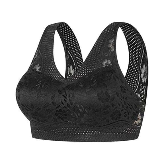 PUMISAS Oversized Wirefree Bras For Women Push-Up Top Everyday Comfortable No Underwire Adjustable Supportive Bras