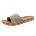 thumbnail image 1 of PUMISAS Summer Slippers For Women Breathable Comfortable Home Solid Color Slippers Casual Indoor Home Linen Shoes, 1 of 4