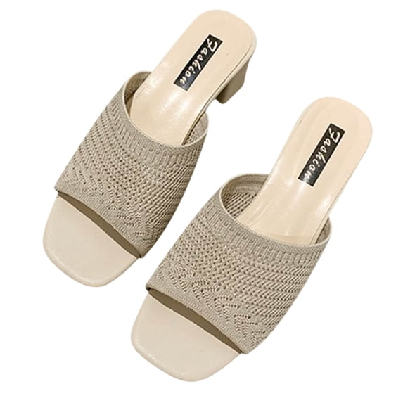 PUMISAS Summer Slippers For Women Breathable Slippersoutside Hollow Casual Open Toe Shoes Solid Color Comfortable Slippers