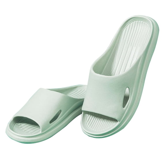 PUMISAS Summer Slippers For Women Comfortable Breathable Hollow Solid Color Home Slippers Indoor Antislip Bathroom Shower Waterproof Shoes