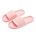 thumbnail image 1 of PUMISAS Summer Slippers For Women Outside Solid Color Comfortable Home Slippers Waterproof Indoor Bathroom Shower Shoes, 1 of 4