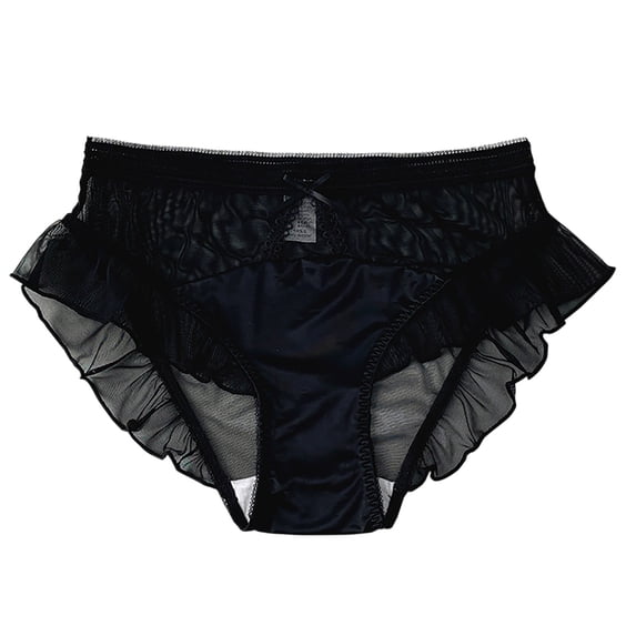 PUMISAS Summer Underpants For Women Panty Stretch Panties Solid Color Comfortable Briefs Breathable Satin Underpants
