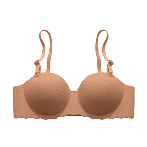 PUMISAS Wirefree One-Piece Bras For Women Push-Up No Underwire Breathable Top Everyday Comfortable Outdoor Seamless Bras With Adjustable Straps