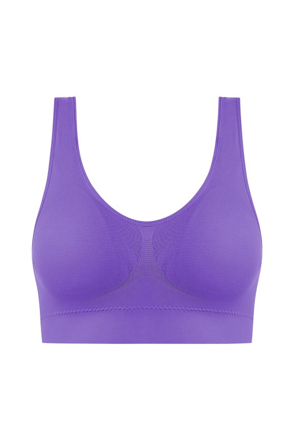 Wireless Onepiece Bras For Women Supportive No Underwire Bra Push Up Seamless Comfortable Everyday Bralettes