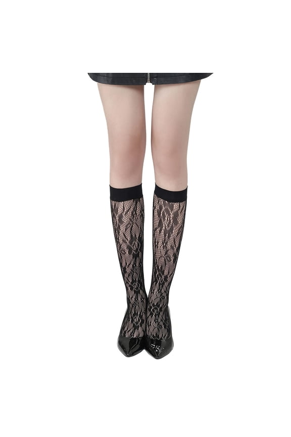Trouser Socks Pointelle Socks Womens Socks Thin Dress Socks Women Dress Socks for Women Dress Socks Women's Dress Socks Fishnet Socks for Women Fishnet Socks D One Size