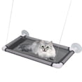 thumbnail image 1 of PUMYPOREITY Cat Window Perch, Cat hammocks with 4 Suction Cups, Cat Bed 360° Sunbathe, Cat Resting Seat, Breathable Mesh, 1 of 7