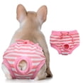 thumbnail image 1 of PUMYPOREITY Dog Cotton Sanitary Panties, Washable Physiological Dog Pants, Pet Underwear Diaper, Breathable Sanitary Panties for Teddy Bulldog, 1 of 9