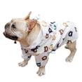 thumbnail image 1 of PUMYPOREITY Dog Raincoat Hooded Dog Rain Jacket Waterproof Pet Raincoat for Small Dogs Puppies French Bulldog, 1 of 8