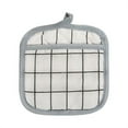 thumbnail image 1 of PUMYPOREITY Pot Holder for Kitchen, Hot Pot Holders Set, Oven Mat for Cooking and Baking, Heat Resistant, White, 1 PC, 1 of 6
