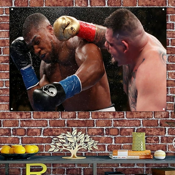 PUNCH Boxing Wallpaper Workout Poster Wall Hanging Arena Match Motivational Banner Flag Canvas Painting Gym Wall Decoration 38" x 57"