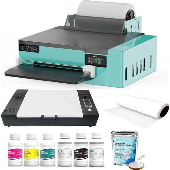 Punehod 8.3" XP600 A4 DTF Printer + Oven Direct to Film, White Ink Circulation System