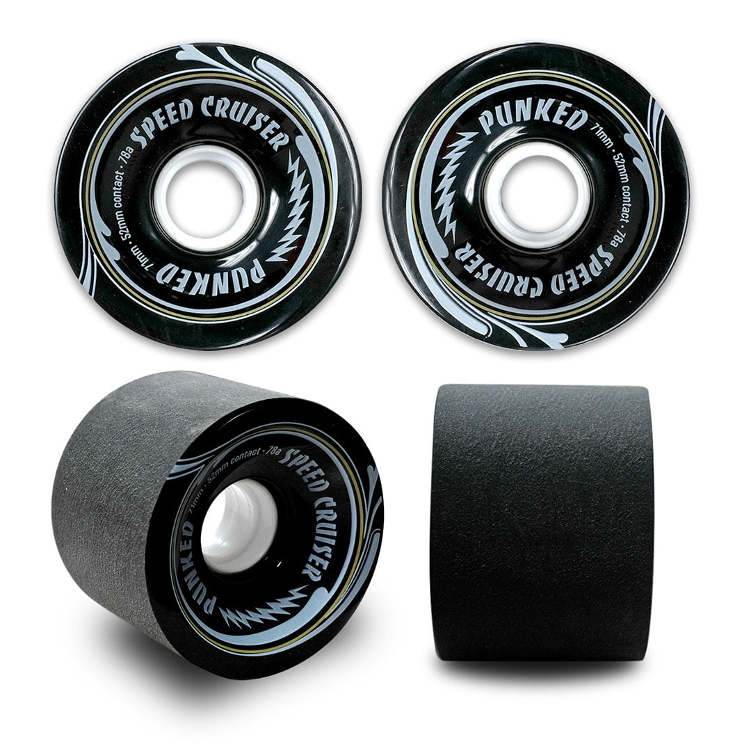 PUNKED Speed Cruiser Speed Cruiser 70mm Longboard Wheels PUNKED Speed Cruiser Speed Cruiser 70mm Longboard Wheels