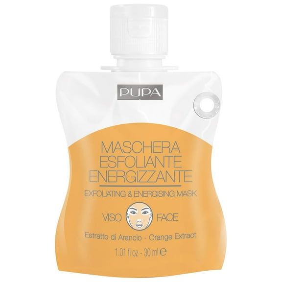 PUPA Milano Exfoliating and Energizing Face Mask, Orange Extract, 1.01 oz