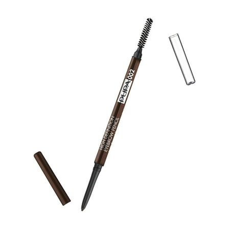 PUPA Milano High Definition Eyebrow Pencil Colors, 002 Brown, 0.003 oz