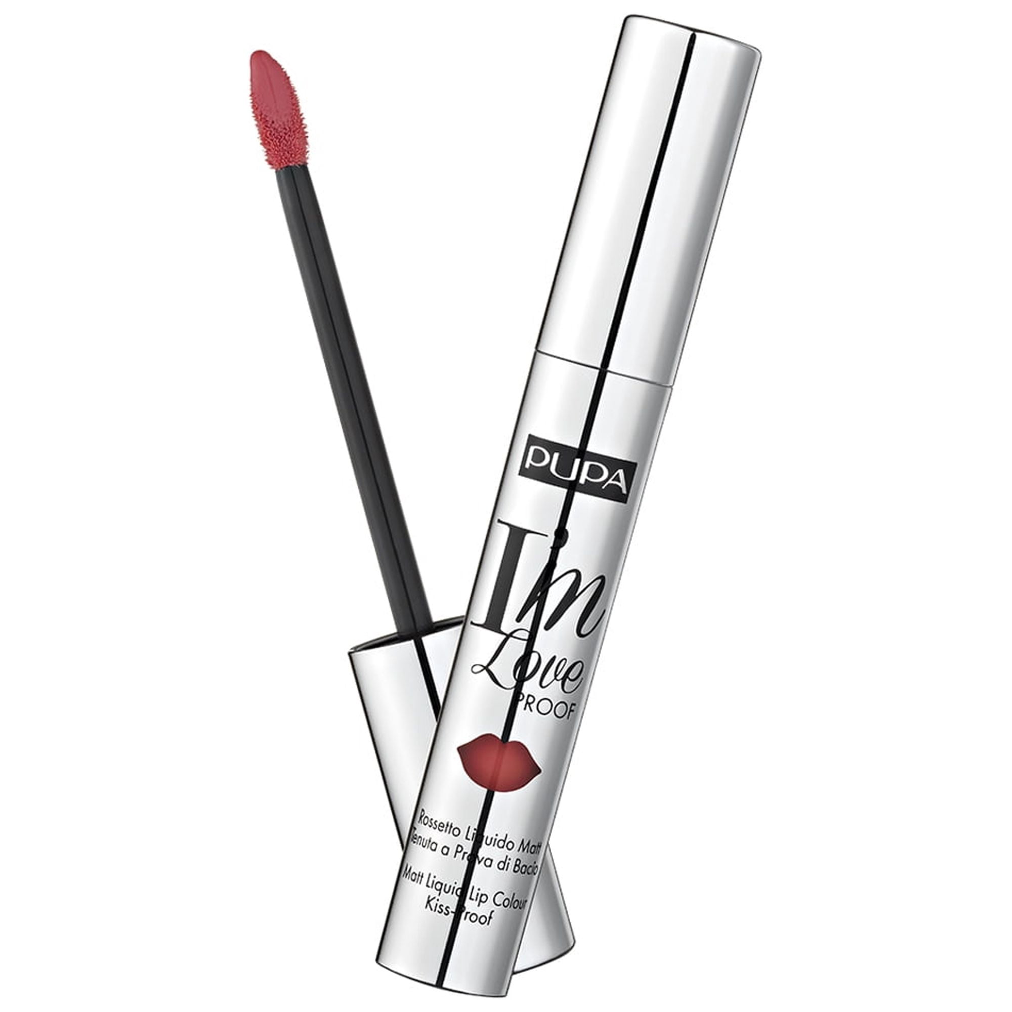 MAYP-UP 5ヶ月分 PUPA Milano I'm Loveproof Liquid Lip Color, 003 Rose Nude, 0.09 oz