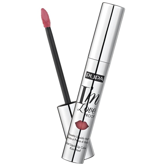 PUPA Milano I'm Loveproof Liquid Lip Color, 004 Intense Rose, 0.09 oz