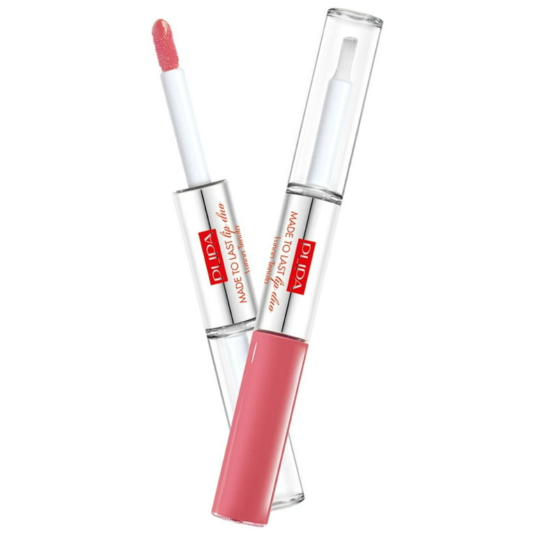 PUPA Milano Made To Last Lip and Gloss Duo, 009 Sweet Pink, 0.13