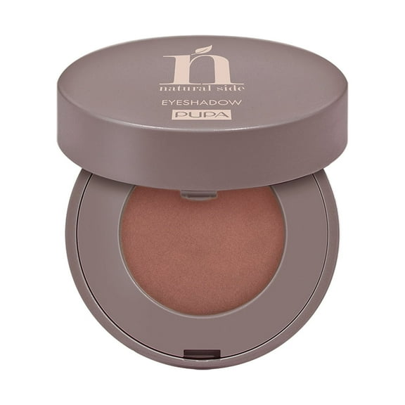 PUPA Milano Natural Side Compact Eyeshadow, 007 Copper Fever, 0.07 oz