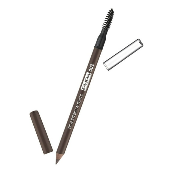 PUPA Milano True Waterproof Eyebrow Pencil, 002 Brown, 0.023 oz