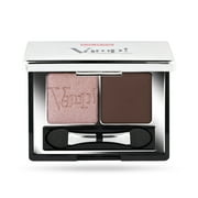 PUPA Milano Vamp! Compact Duo Eyeshadow, 002 Pink Earth, 0.078 oz
