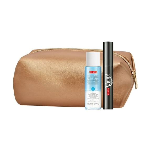 PUPA Milano Vamp! Explosive Lashes and Two-Phase Make-Up Remover Set, 3 pc